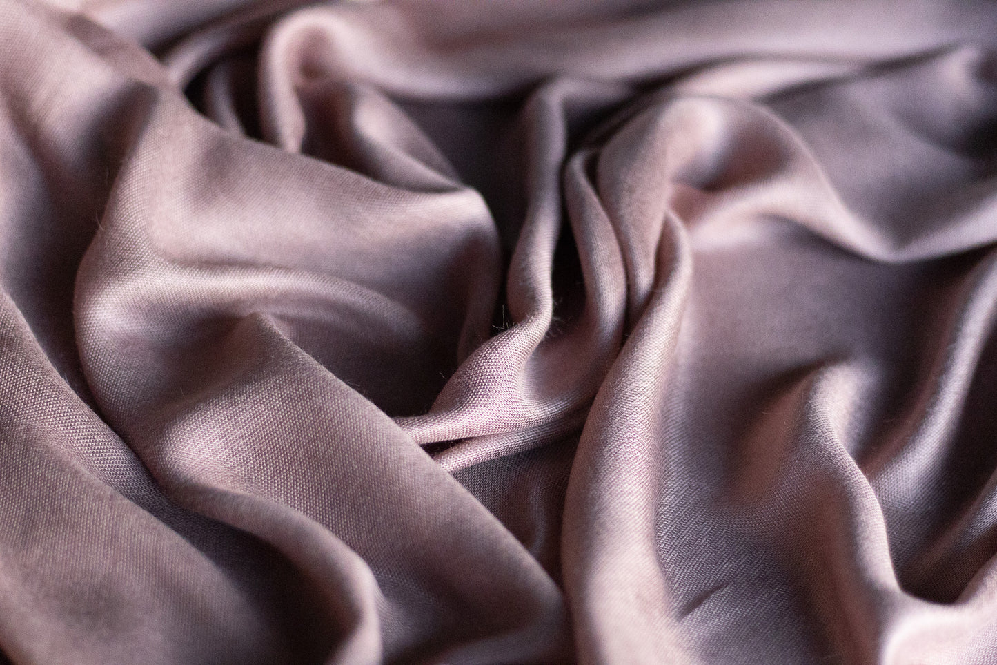 Solid Viscose Hijab - Beige Blush