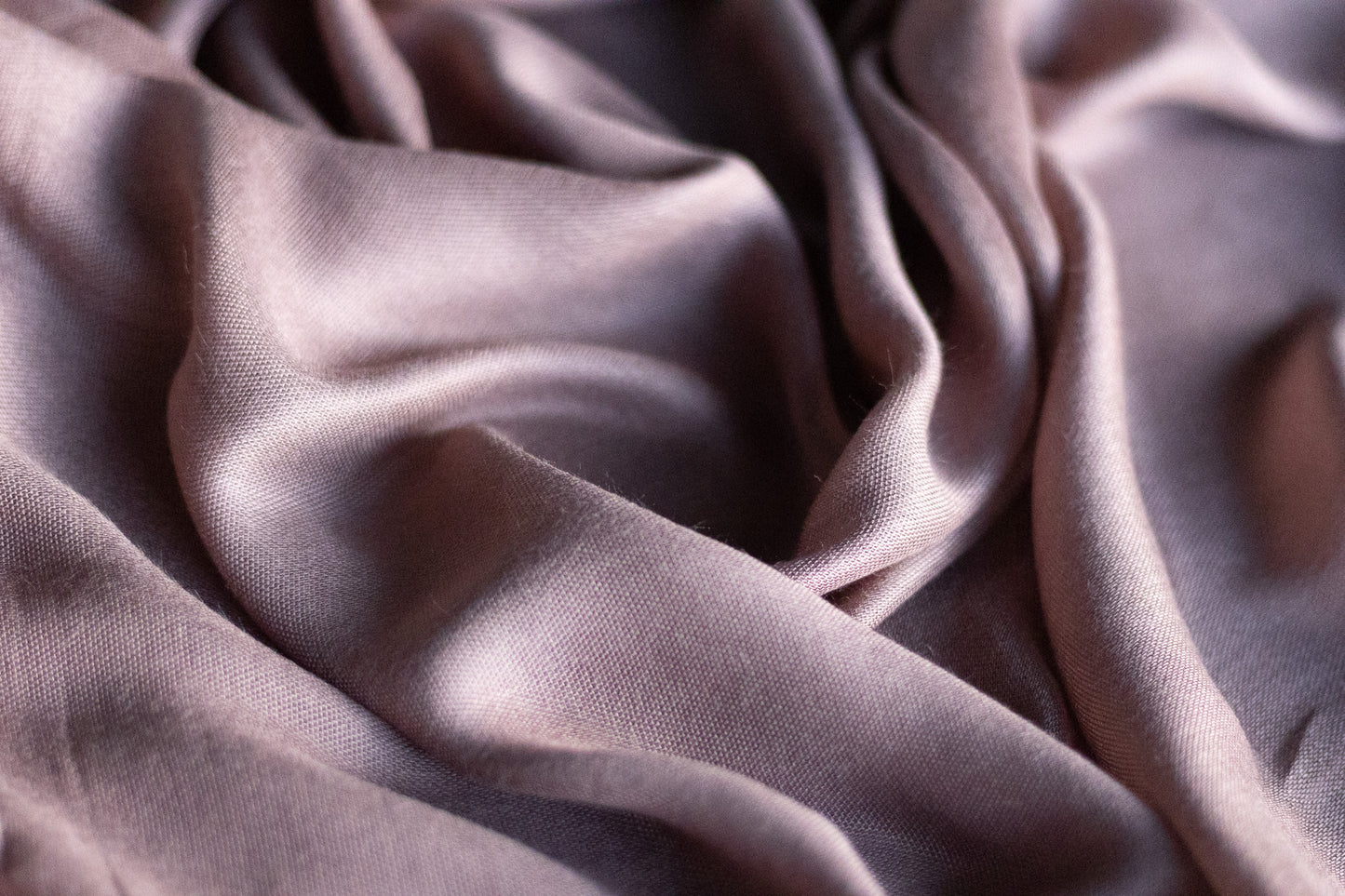 Solid Viscose Hijab - Beige Blush