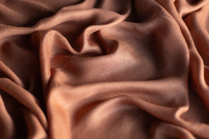 Solid Viscose Hijab - Caramel