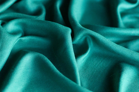 Solid Viscose Hijab - Teal