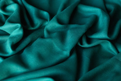 Solid Viscose Hijab - Teal