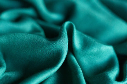 Solid Viscose Hijab - Teal