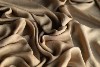 Solid Viscose Hijab - Toffee