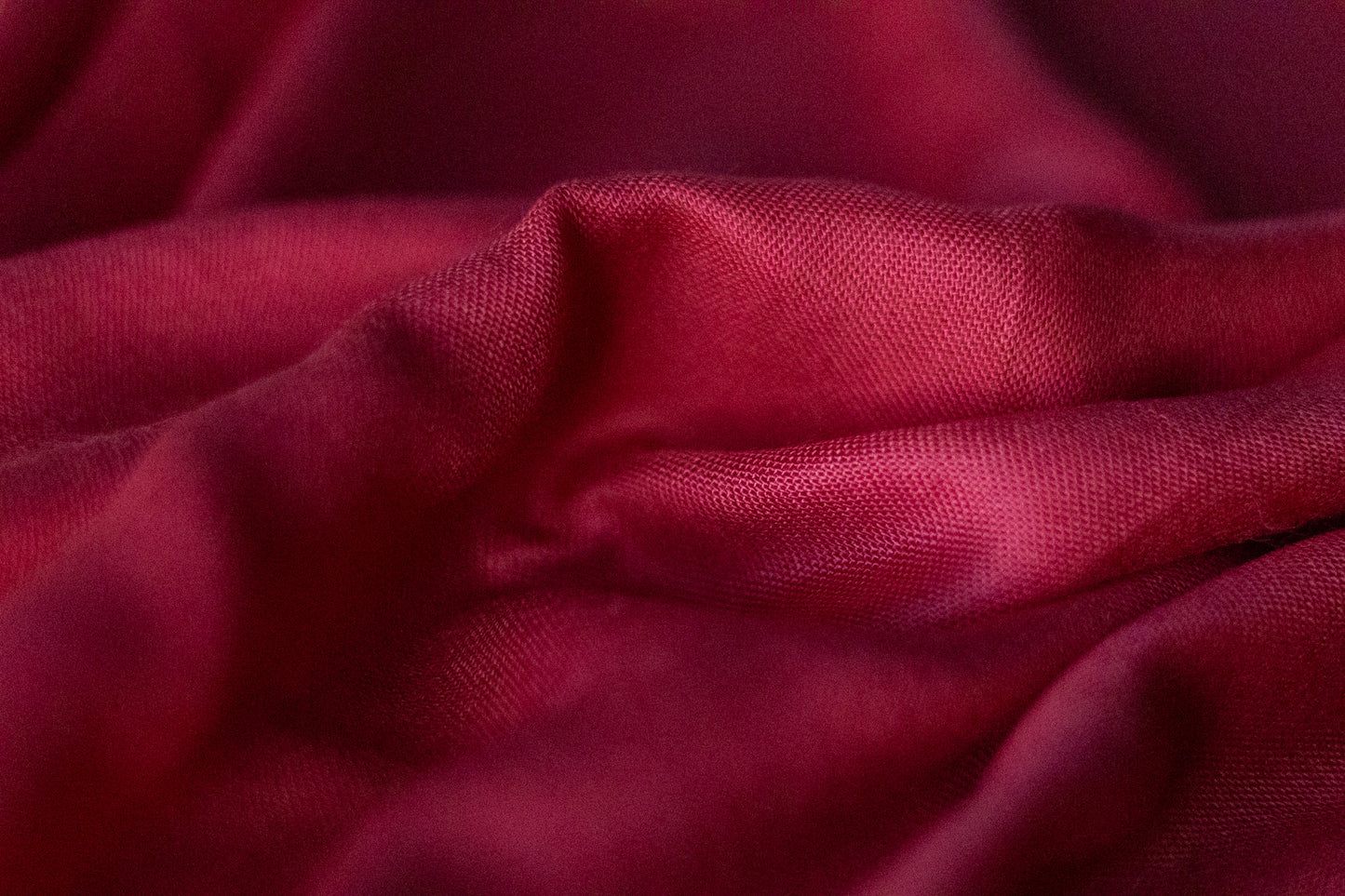 Solid Viscose Hijab - Rouge