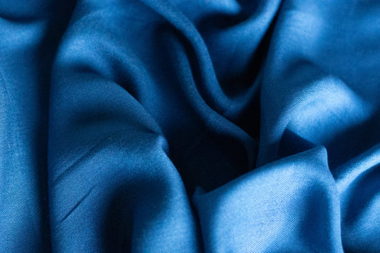 Solid Viscose Hijab - Ocean Blue